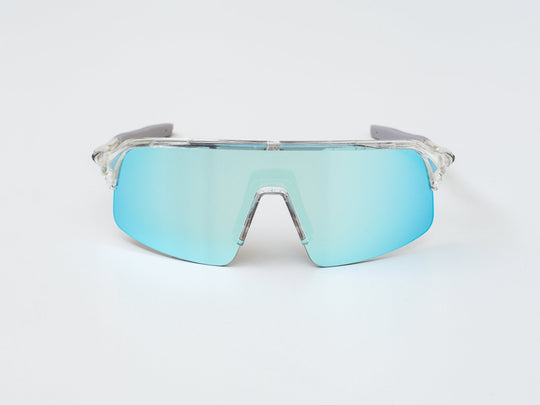 Aspin Lite Transparent/Ice Blue Mirror - ALPE Eyewear