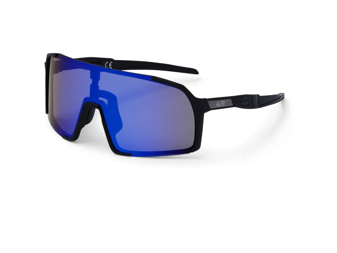 Stelvio Black/Blue Lens - ALPE Eyewear