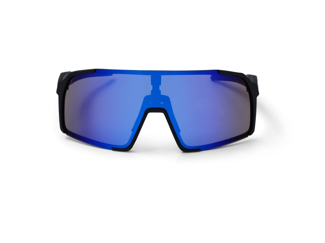 Stelvio Black/Blue Lens - ALPE Eyewear