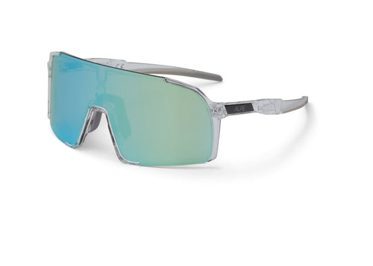 Stelvio Transparent/Ice Blue Mirror - ALPE Eyewear