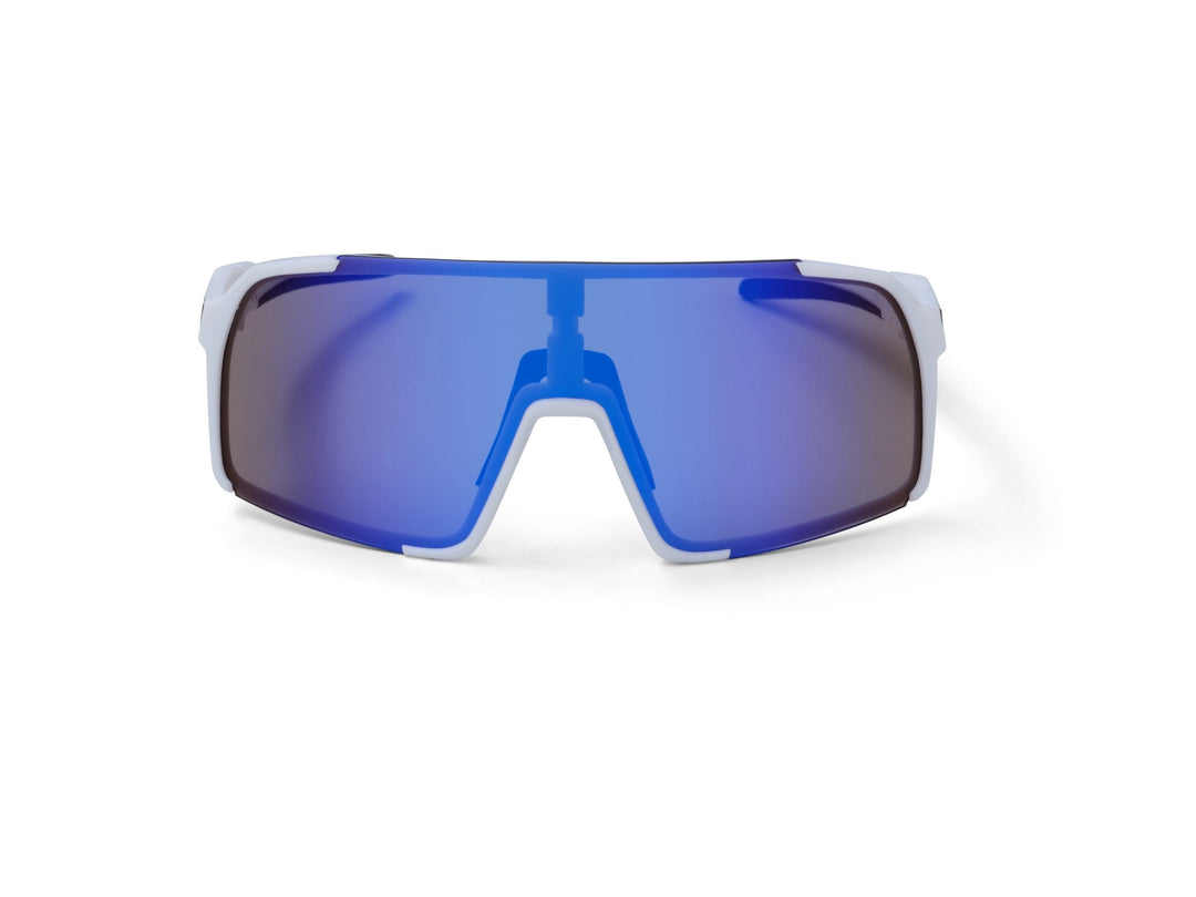 Stelvio White/Blue Lens - ALPE Eyewear